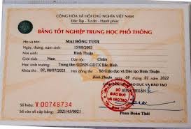 Làm Bằng Cấp 3 Tại Bình Thuận